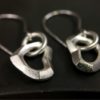 ujo_rocks_heart_love_earrings_sterling_silver_frosted_front