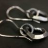 ujo_rocks_heart_love_earrings_sterling_silver_frosted_oxidised_side