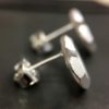 ujo_rocks_heart_love_stud_earrings_sterling_silver_frosted_side