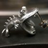 ujo_rocks_snappy_snapperson_stud_earring_sterling_silver_side