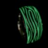 ujo_rocks_tree_bark_ring_sterling_silver_green_glow_in_the_dark_polished_nighttime_top